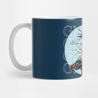 GNAWA T-shirt arabic writing  '' كناوة '' LIGHT BLUE DESGIN Mug